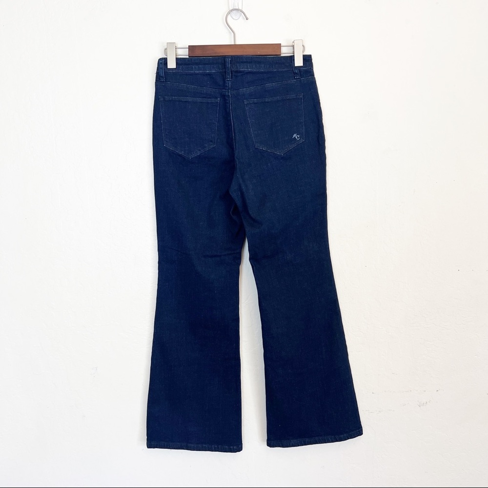 •MODCLOTH• Dark Wash Wide Leg Jeans Size Medium (6-8) - Picture 4 of 13